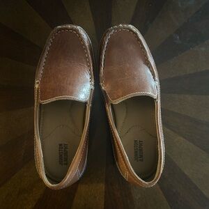 Johnston & Murphy Tan Leather Loafers